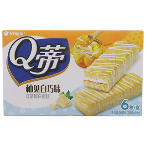 好丽友Q蒂柚见白巧味郁白蛋糕