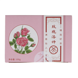 玫瑰洛神茶