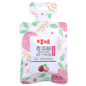 百草味百香果味香体梅