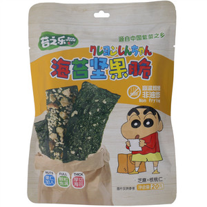 苔之乐海苔坚果脆（芝麻+核桃仁）
