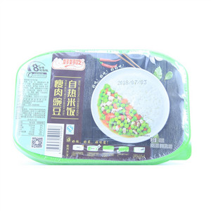 好好吃瘦肉豌豆自热米饭