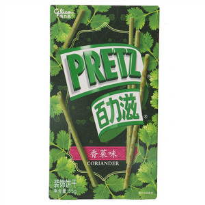 格力高百力滋香菜味装饰饼干