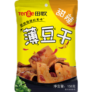 Tenge田歌甜辣薄豆干