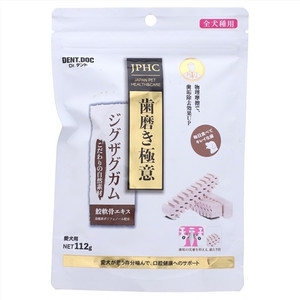 丹特医生犬用鲨鱼骨洁齿棒零食（牛奶风味）