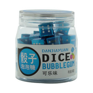 骰子泡泡糖（可乐味）