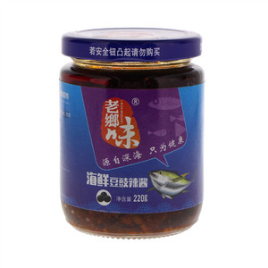 老乡味海鲜豆豉辣酱