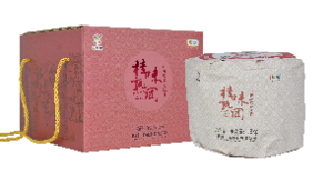 中茶牌桂味熟团（2020）六堡茶