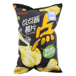 好丽友点点酱和风沙拉酱味薯片