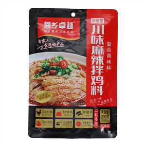 蓉乡卓越川味麻辣拌鸡料复合调味料