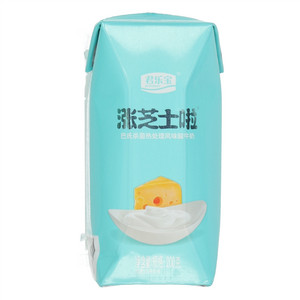 君乐宝涨芝士啦巴氏杀菌热处理风味酸牛奶