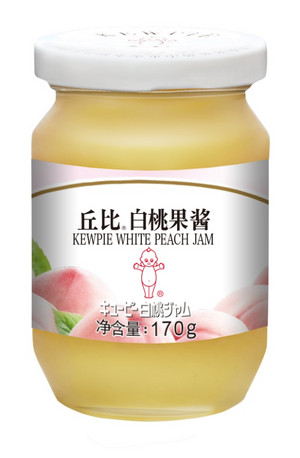 丘比白桃果酱