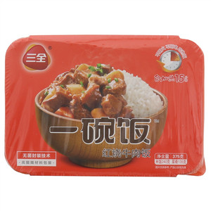 三全 米食家红烧牛肉饭