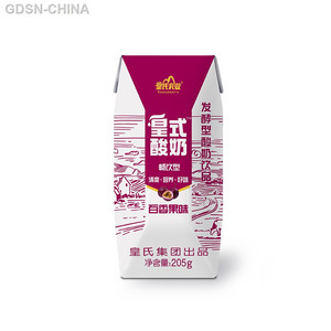 皇氏乳业皇氏酸奶百香果味发酵型含乳饮料