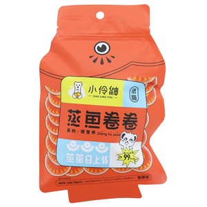 小伶鼬香辣味蒸鱼卷卷