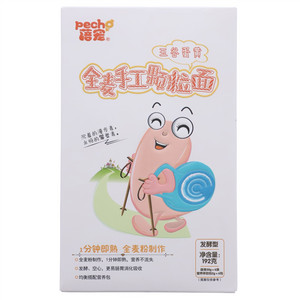 蓓宠五谷蛋黄全麦手工颗粒面