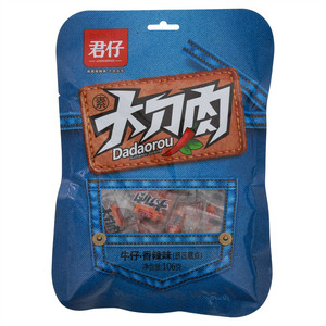 君仔牛仔·香辣味素大刀肉（面制品）