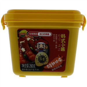 嘉豪韩式小酱蒜蓉辣椒酱
