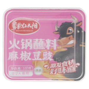 草原红太阳麻椒豆豉火锅蘸料