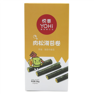 悦泰肉松海苔卷
