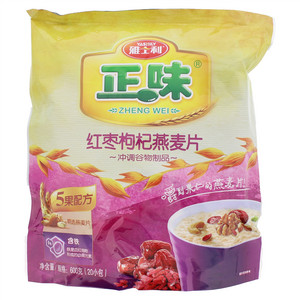 雅士利正味红枣枸杞燕麦片