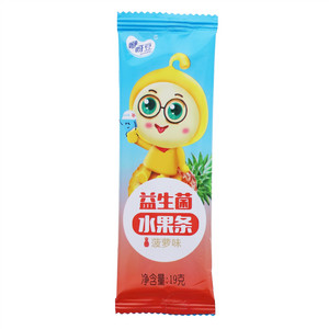 咿呀豆菠萝味益生菌水果条
