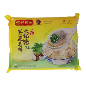 湾仔码头上海风味荠菜马蹄大馄饨