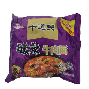 十道关酸辣牛肉面