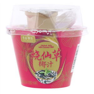 生活妙方红豆味椰汁烧仙草（仙草冻罐头）