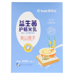 聪贝乐益生菌淮山莲子护畅米乳