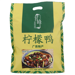 甘峰柠檬鸭肉500克（锁鲜装）