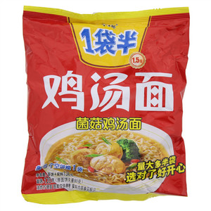 今麦郎菌菇鸡汤面