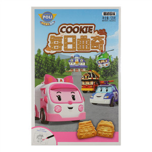 捷客超级飞侠蔓越莓味每日曲奇