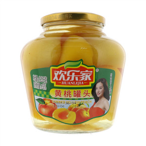 糖水桃罐头（黄桃）