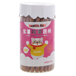 Beatific Kids紫薯味果蔬棒