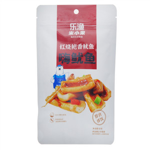 乐渔米小果嗨鱿鱼红烧鲍香鱿鱼