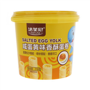 法芙尼咸蛋黄味香酥蛋卷