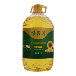 绿香远压榨油茶籽油食用植物调和油