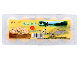 绿桂叮当农家放养小小土鸡蛋10枚（400g）