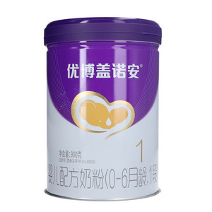 优博盖诺安婴儿配方奶粉(0-6月龄，1段）