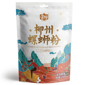 家柳柳州螺蛳粉浓汤原味 升级版320克（原280克）