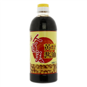 黄花园人道美黄豆酱油