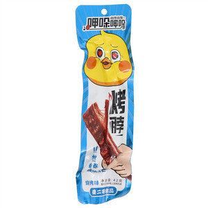 傻二哥食品呷哚呷哚烧烤味烤脖