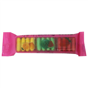 优之良食品鲜果萌3合1脆皮口香糖