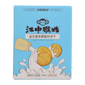 江中猴姑益生菌发酵酸奶饼干