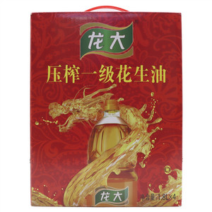龙大压榨一级花生油