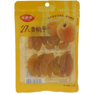 含羞草27℃黄桃干