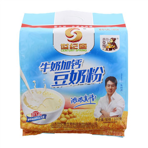 世纪春牛奶加钙豆奶粉
