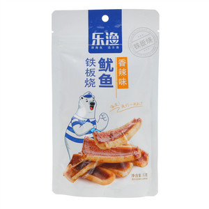 乐渔香辣味铁板烧鱿鱼