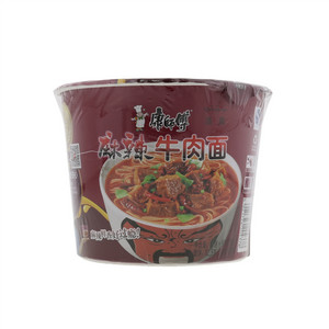 康师傅麻辣牛肉面