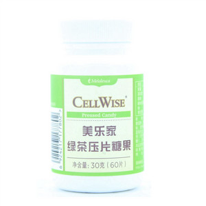 美乐家绿茶压片糖果